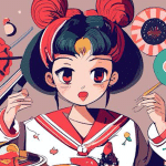 A genova arriva itadakimasu, la mostra sulla cucina nell'animazione giapponese