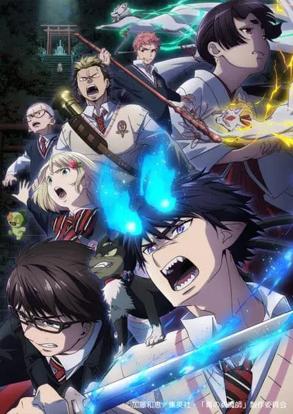 Blue exorcist: shimane illuminati saga, nuove informazioni sull'anime