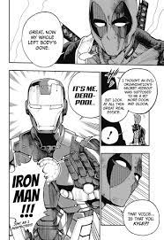 Deadpool samurai Iron man