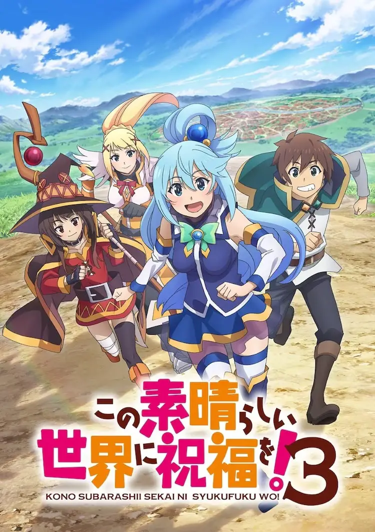 Konosuba – god's blessing on this wonderful world! 3, nuove informazioni sull'anime