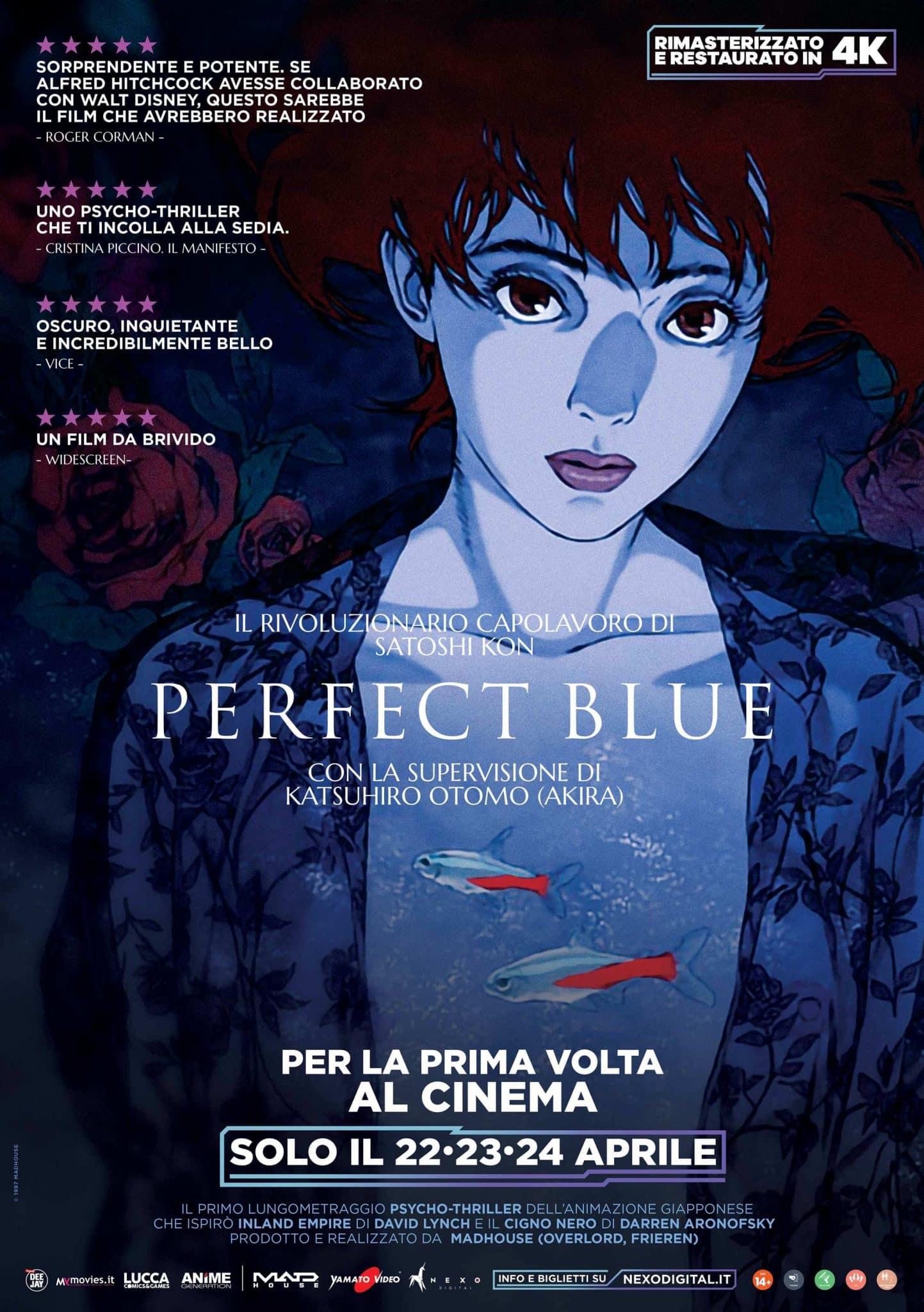 Perfect blue, al cinema dal 22 al 24 aprile