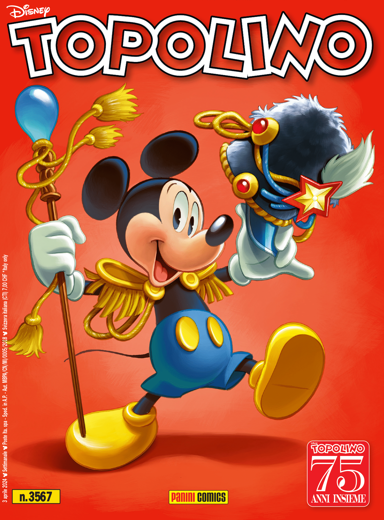 Topolino festeggia 75 anni di avventure