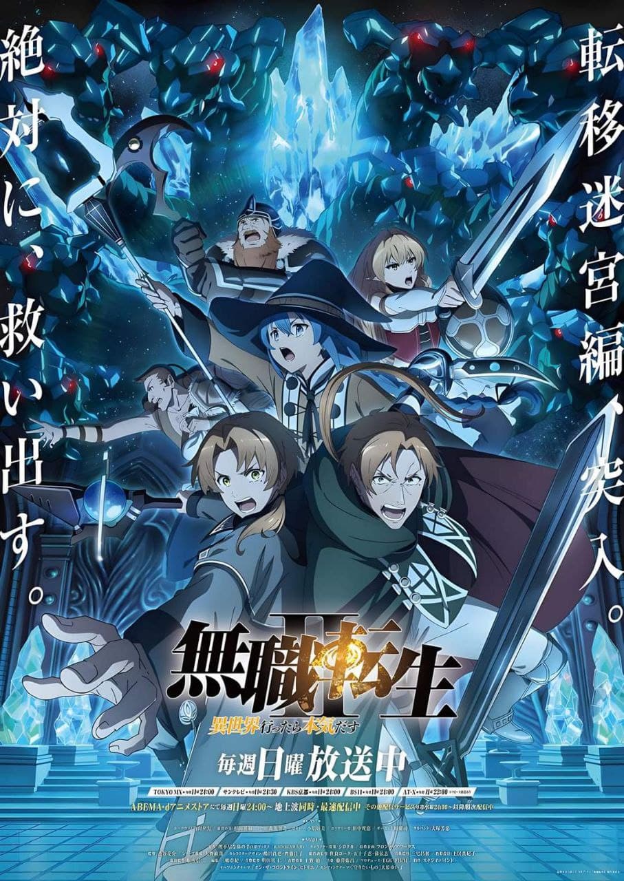 Mushoku tensei: jobless reincarnation ottiene una terza stagione