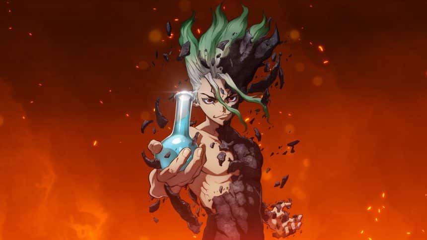 Dr. Stone copertina
