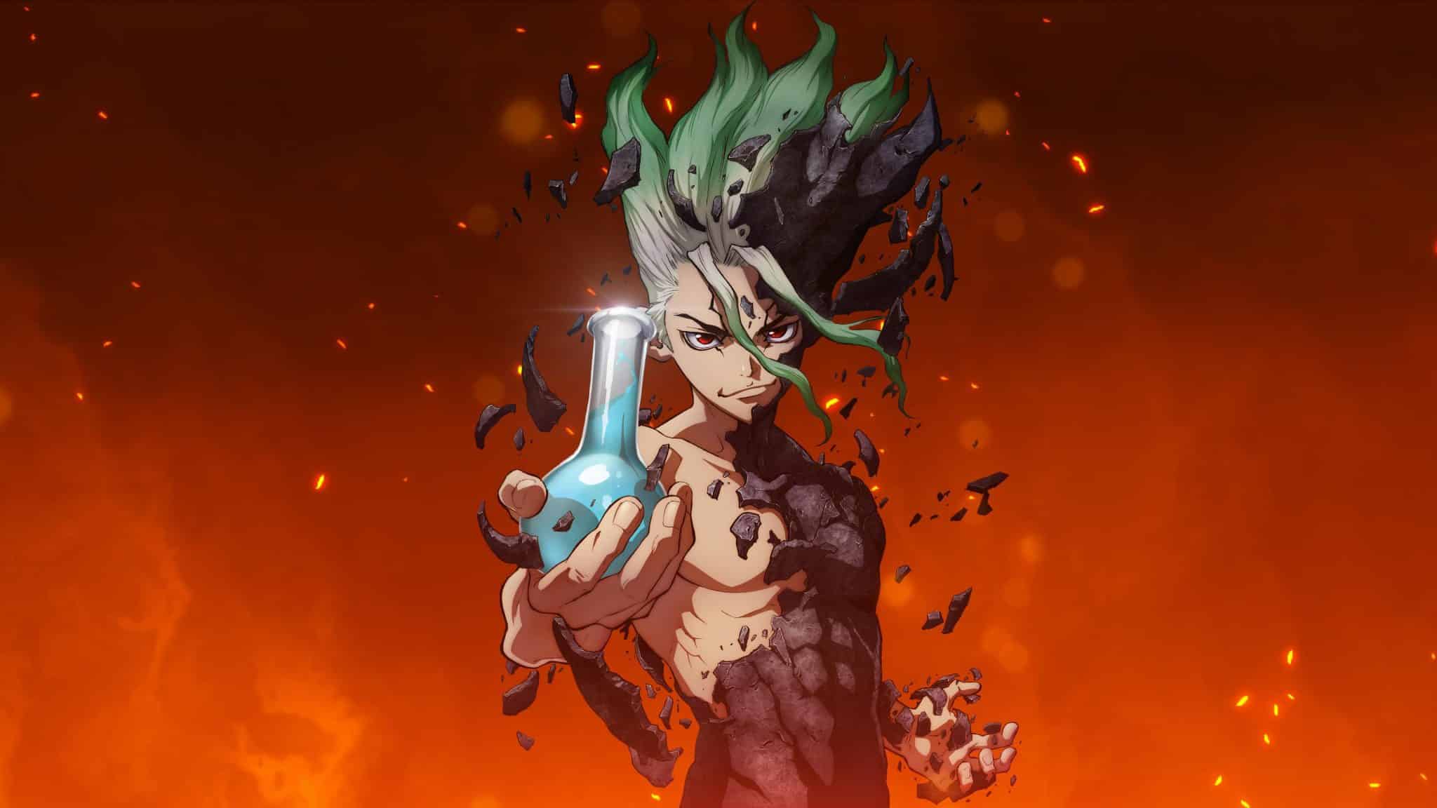 Dr. Stone copertina
