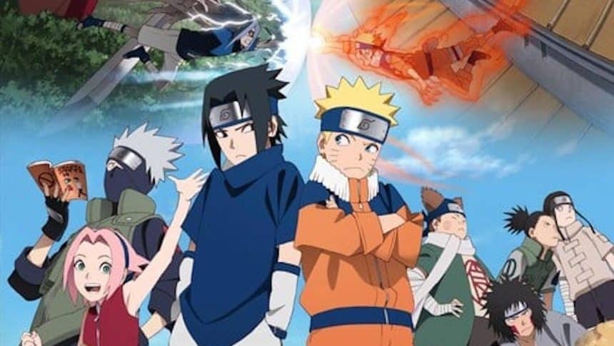 Naruto nella serie anime originale