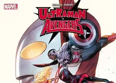 Ultraman x avengers, manga ad agosto