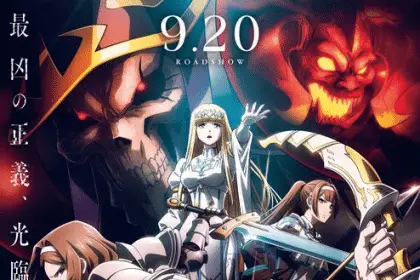 Overlord, anime il 20 settembre