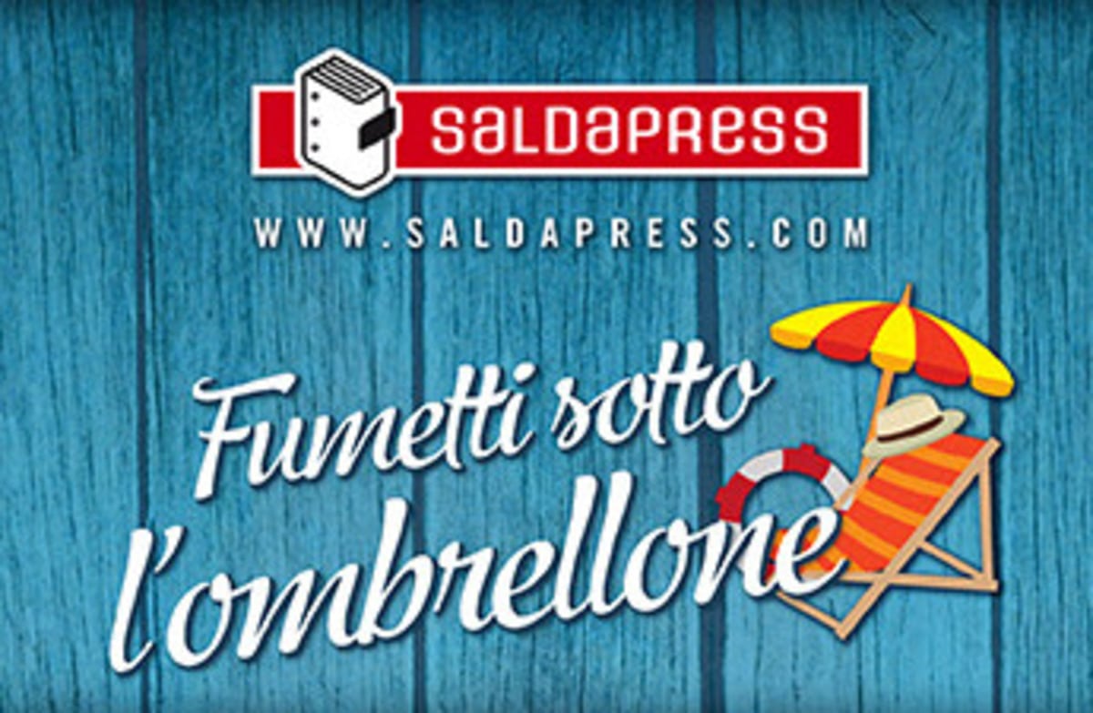 Fumetti sotto l’ombrellone: saldapress e i consigli per l’estate