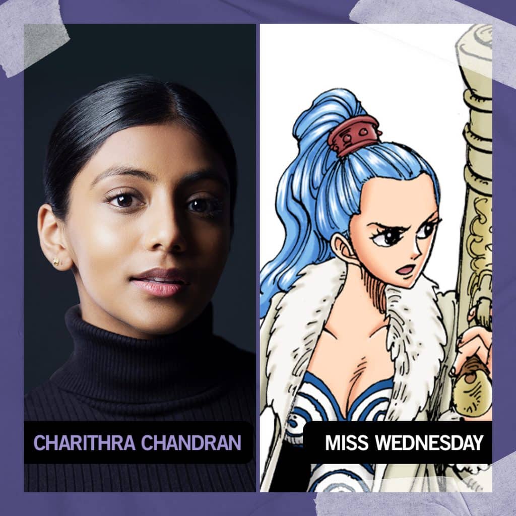 One piece: charithra chandran interpreterà vivi nella serie live-action