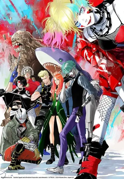 Suicide squad isekai, rivelata una nuova immagine