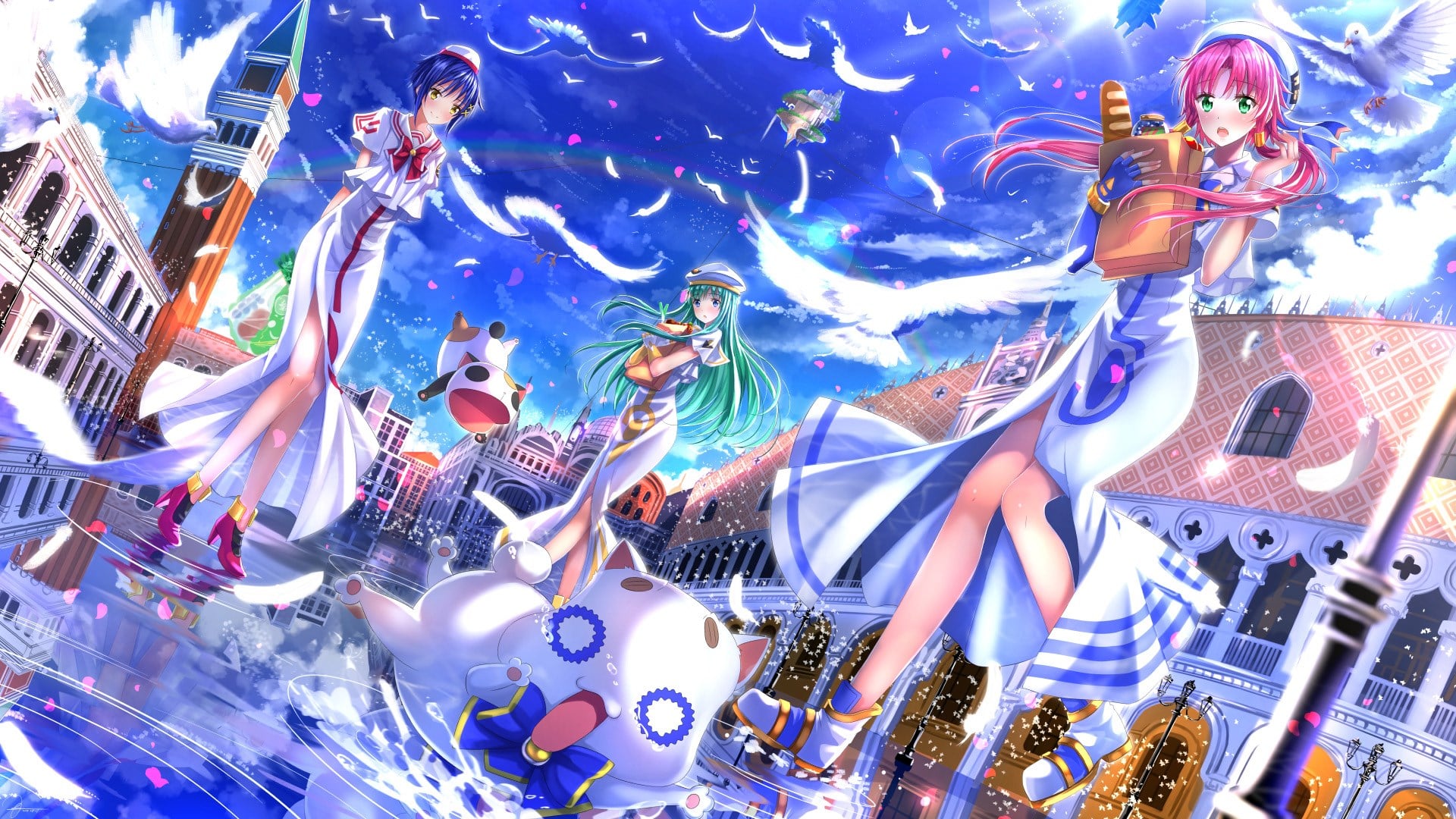 Scopri il mondo di aria: un viaggio tematico ed emotivo nell’anime slice of life per eccellenza