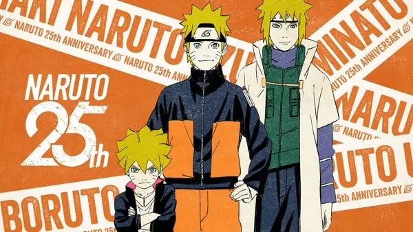 Naruto celebra 25 anni