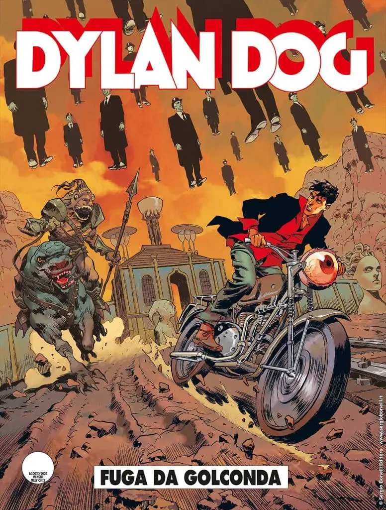 Dylan dog 455, fuga da golconda - la nostra recensione