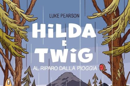 Hilda e twig al riparo dalla pioggia luke pearson