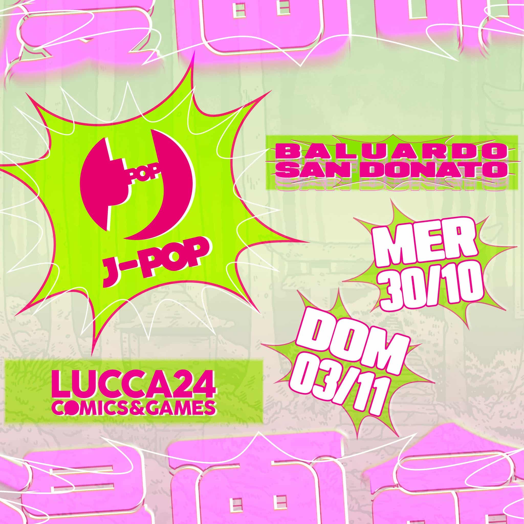 Edizioni bd & j-pop manga a lucca comics & games 2024