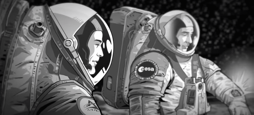Nathan never incontra l’astronauta luca parmitano