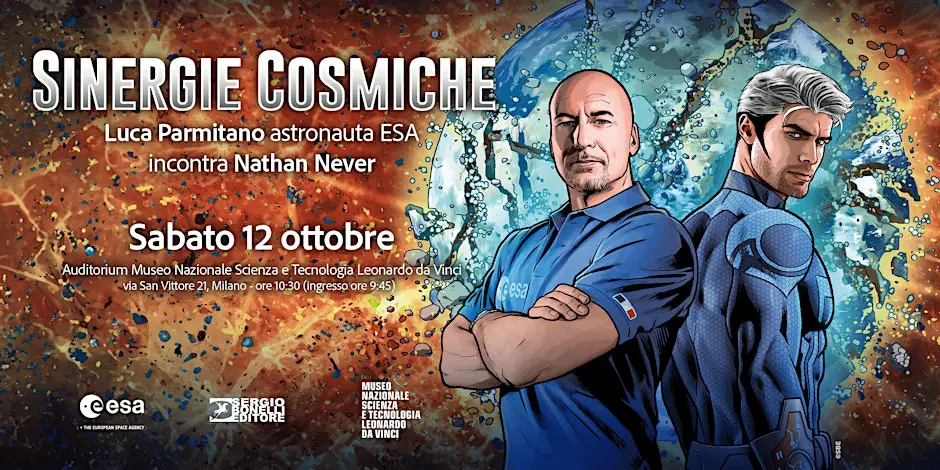 Nathan never incontra l’astronauta luca parmitano