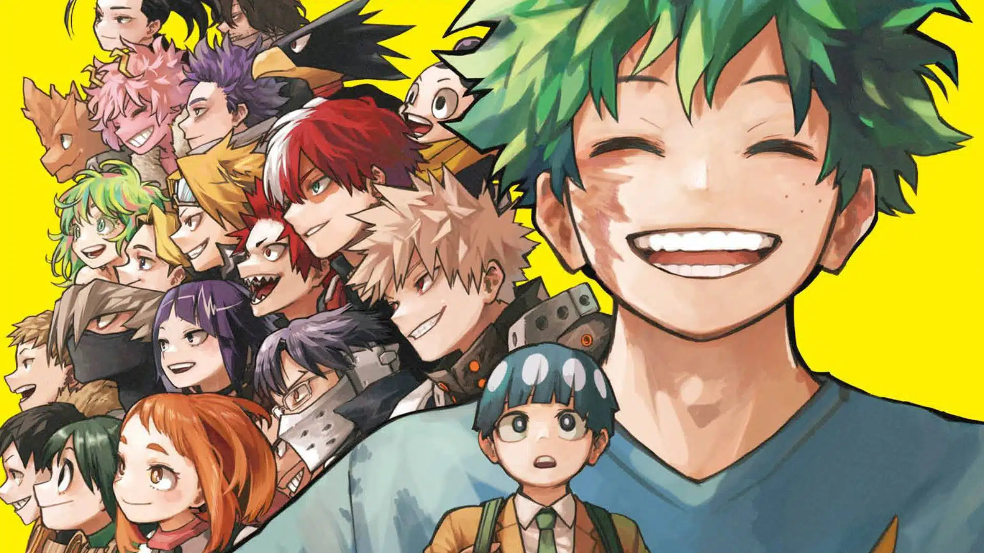 My hero academia annuncia il ritorno con un nuovo epilogo dopo il finale del manga