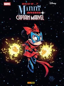 Con topolino, minni diventa capitan marvel