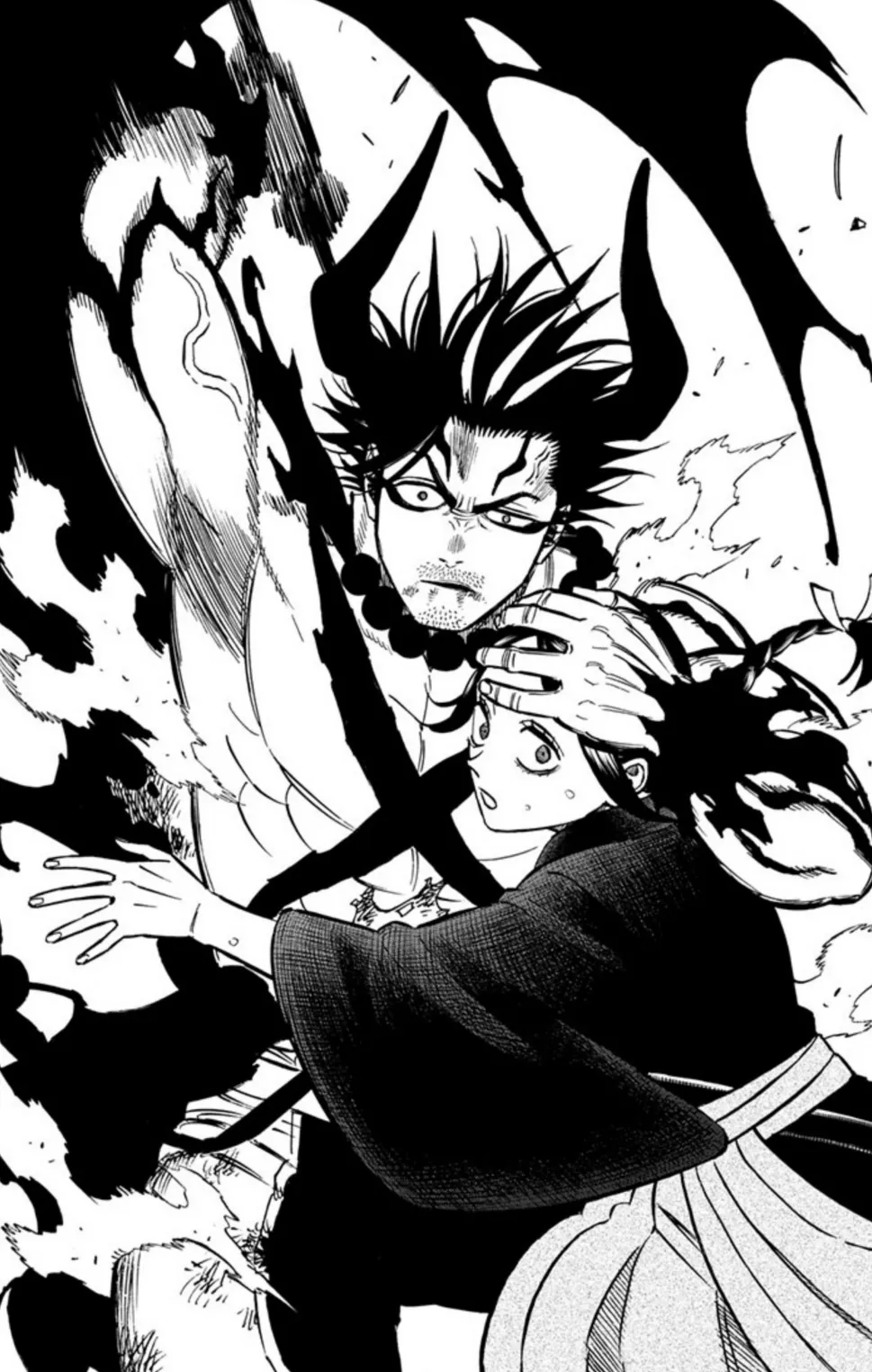 Yami e ichika durante l'arco finale di black clover