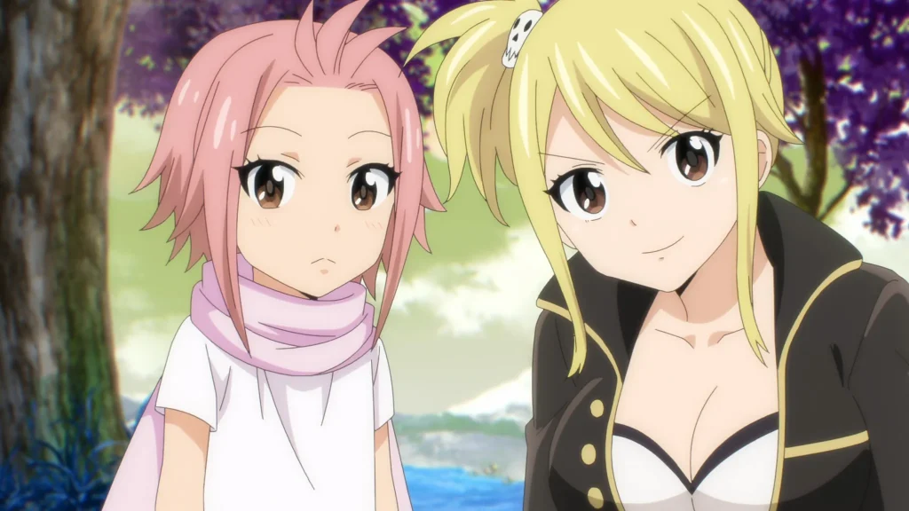 Fairy tail, debutta la figlia di lucy e natsu nel sequel