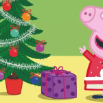 Peppa pig con masha e orso per il natale dei più piccoli Peppa pig con masha e orso per il natale dei più piccoli