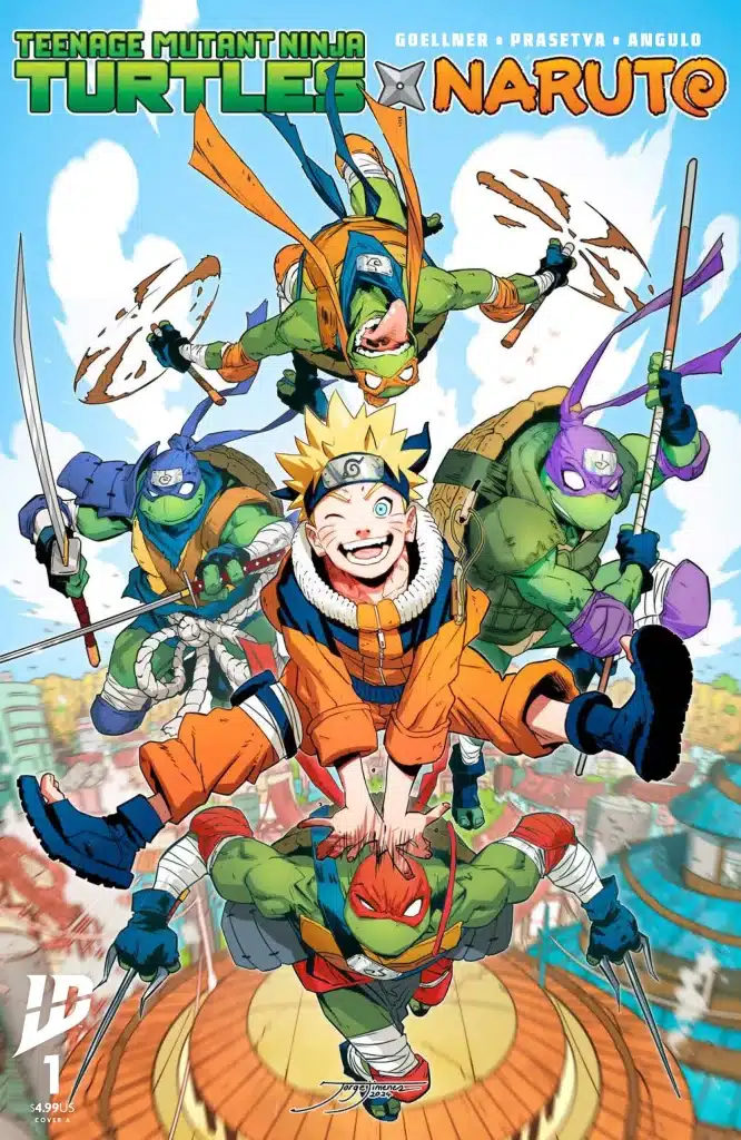 Teenage mutant ninja turtles x naruto