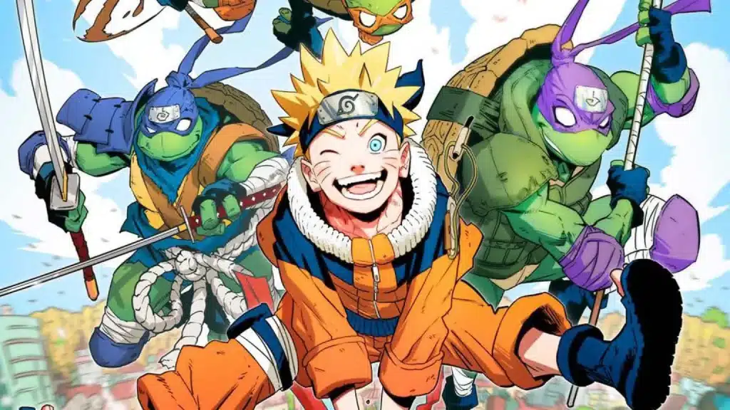 Teenage mutant ninja turtles x naruto