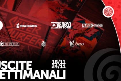 Uscite settimanali dal 18 al 24 novembre