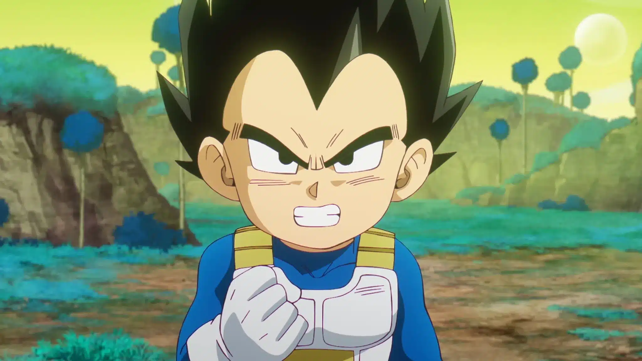Dragon ball daima, nuova rivalità per vegeta