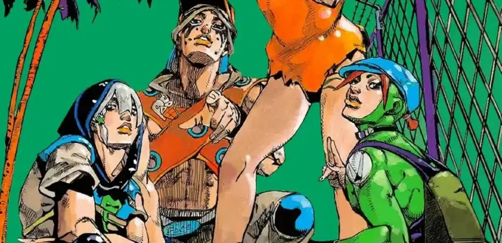 Jojo's bizarre adventure mostra un primo sguardo al prequel di golden wind