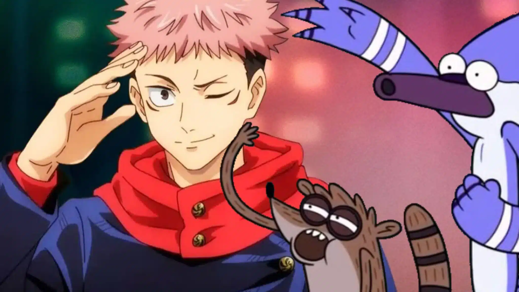 Jujutsu kaisen x regular show si scontrano in un folle crossover