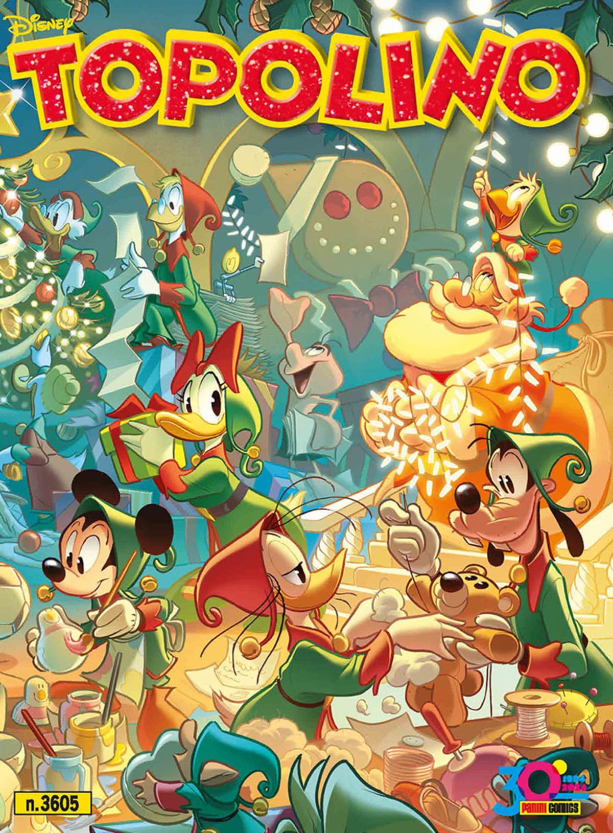 Topolino, la magia del natale nei numeri 3604 e 3605
