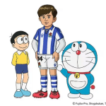 Doraemon, un giocatore di calcio nello speciale