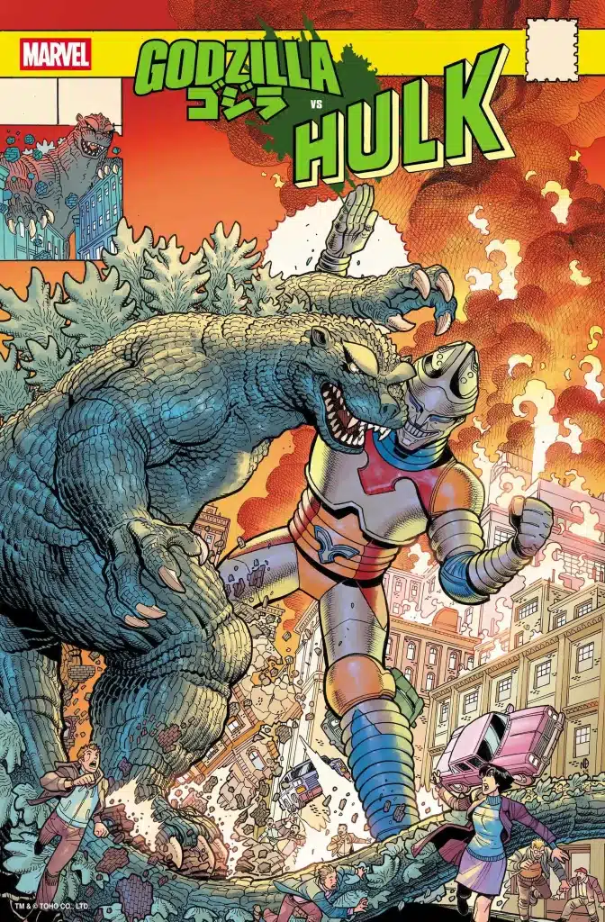 Godzilla vs hulk, marvel annuncia il crossover