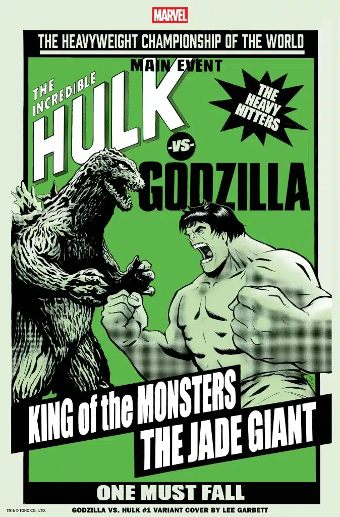 Godzilla vs hulk, marvel annuncia il crossover