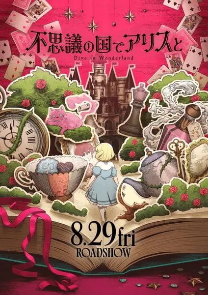 Alice in wonderland ottiene un anime