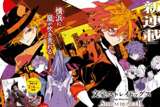 Bungō stray dogs storm bringer, iniziato il manga