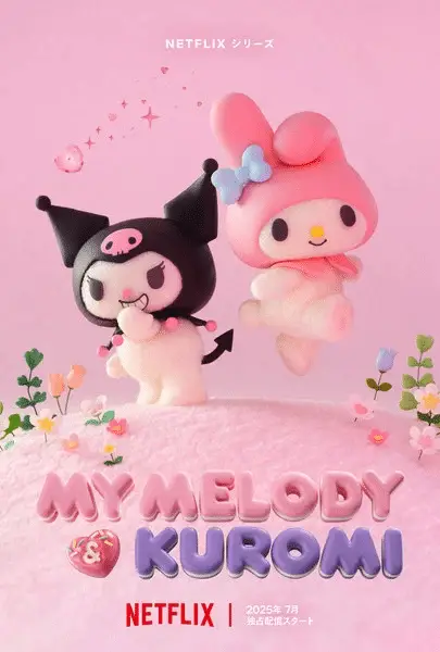 My melody, kuromi della sanrio ottengono un anime stop-motion