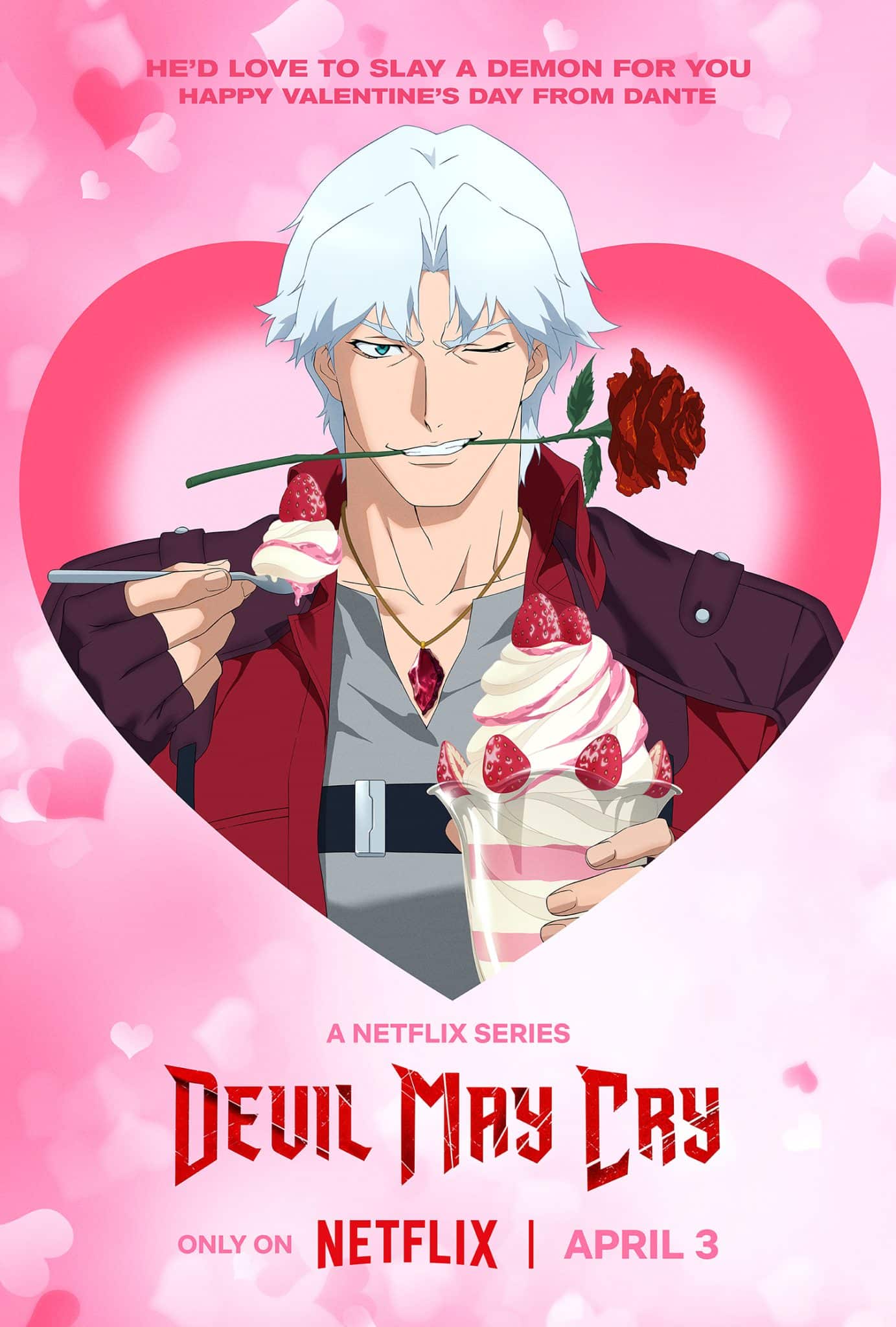 Devil may cry, nuova immagine di dante per san valentino