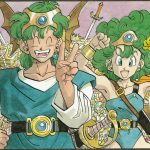 Dragon quest iv, le illustrazioni per il 35° anniversario del gioco