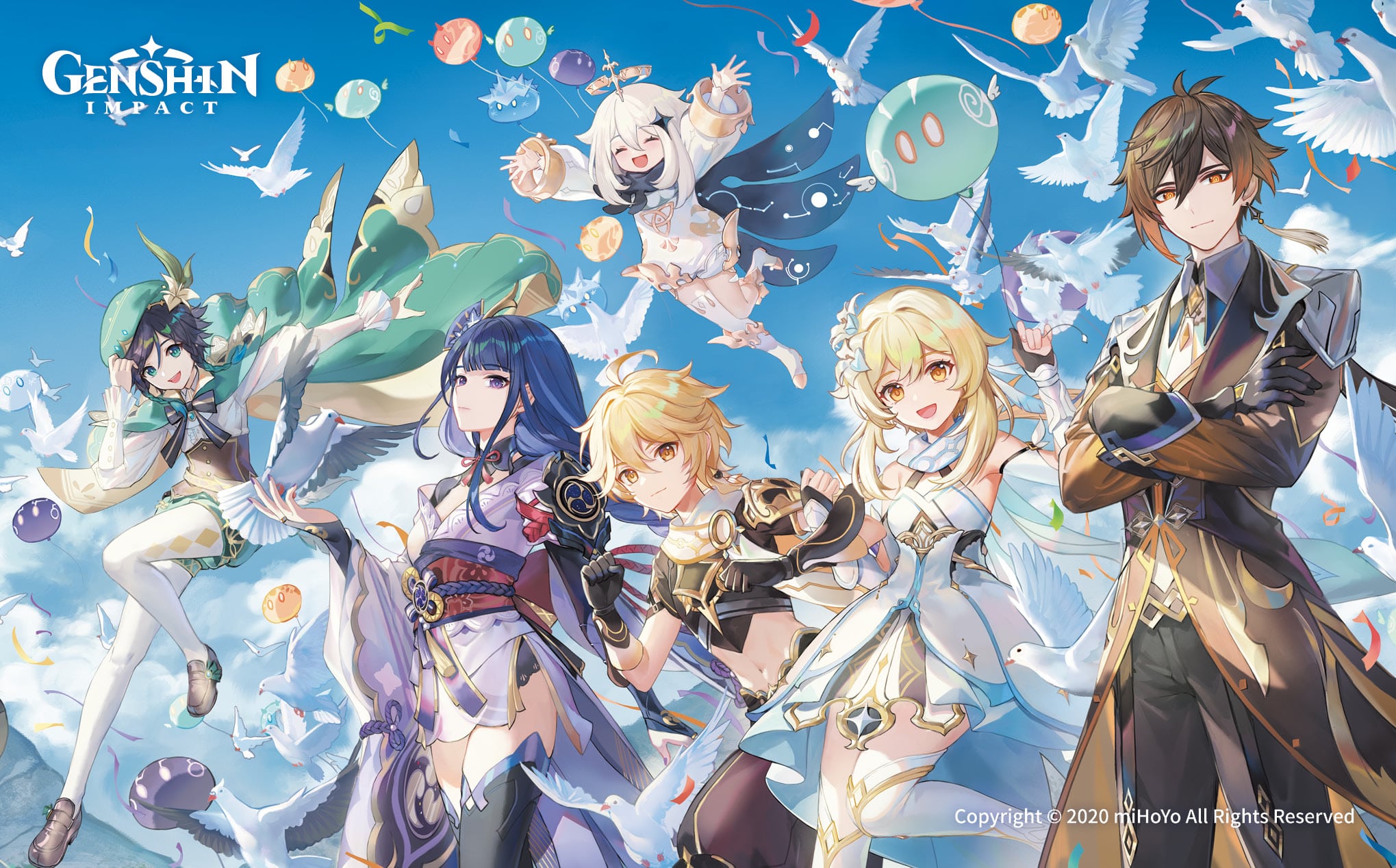 In arrivo gli artbook di genshin impact