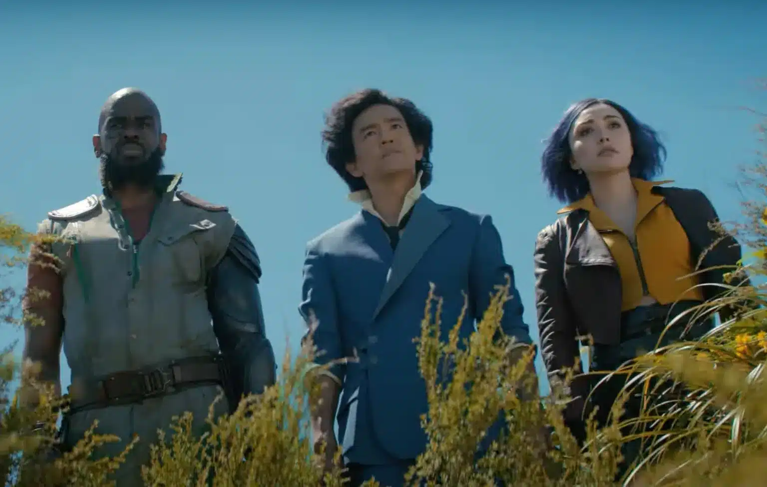 Cowboy bebop con spike spiegel e l'equipaggio del bebop