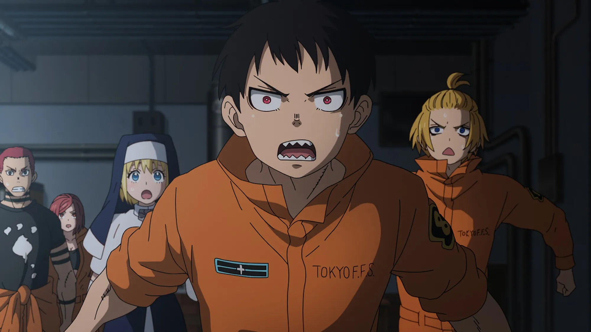 Fire force 3 episodio 1, ecco le prime immagini in anteprima