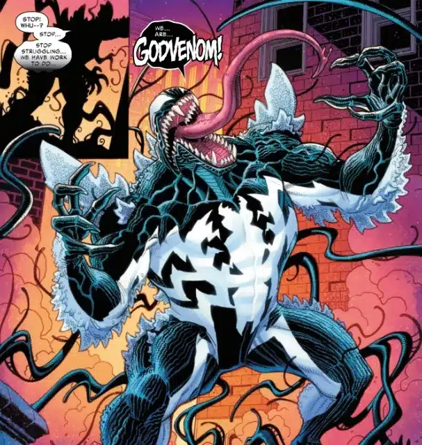 Marvel x godzilla, emergono due nuovi venom onnipotenti Marvel x godzilla, emergono due nuovi venom onnipotenti