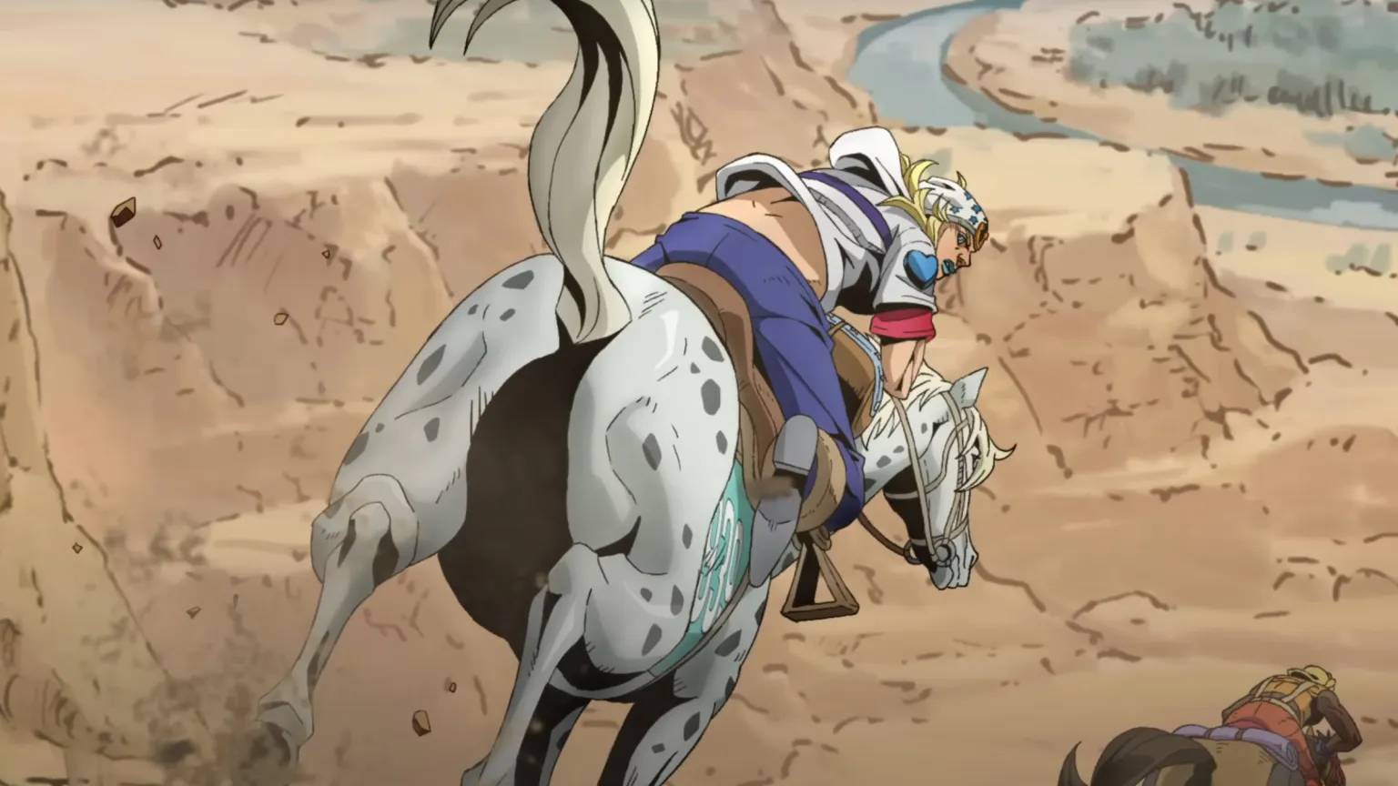 Steel ball run doppiaggio italiano: c'è su netflix? Johnny joestar in steel ball run