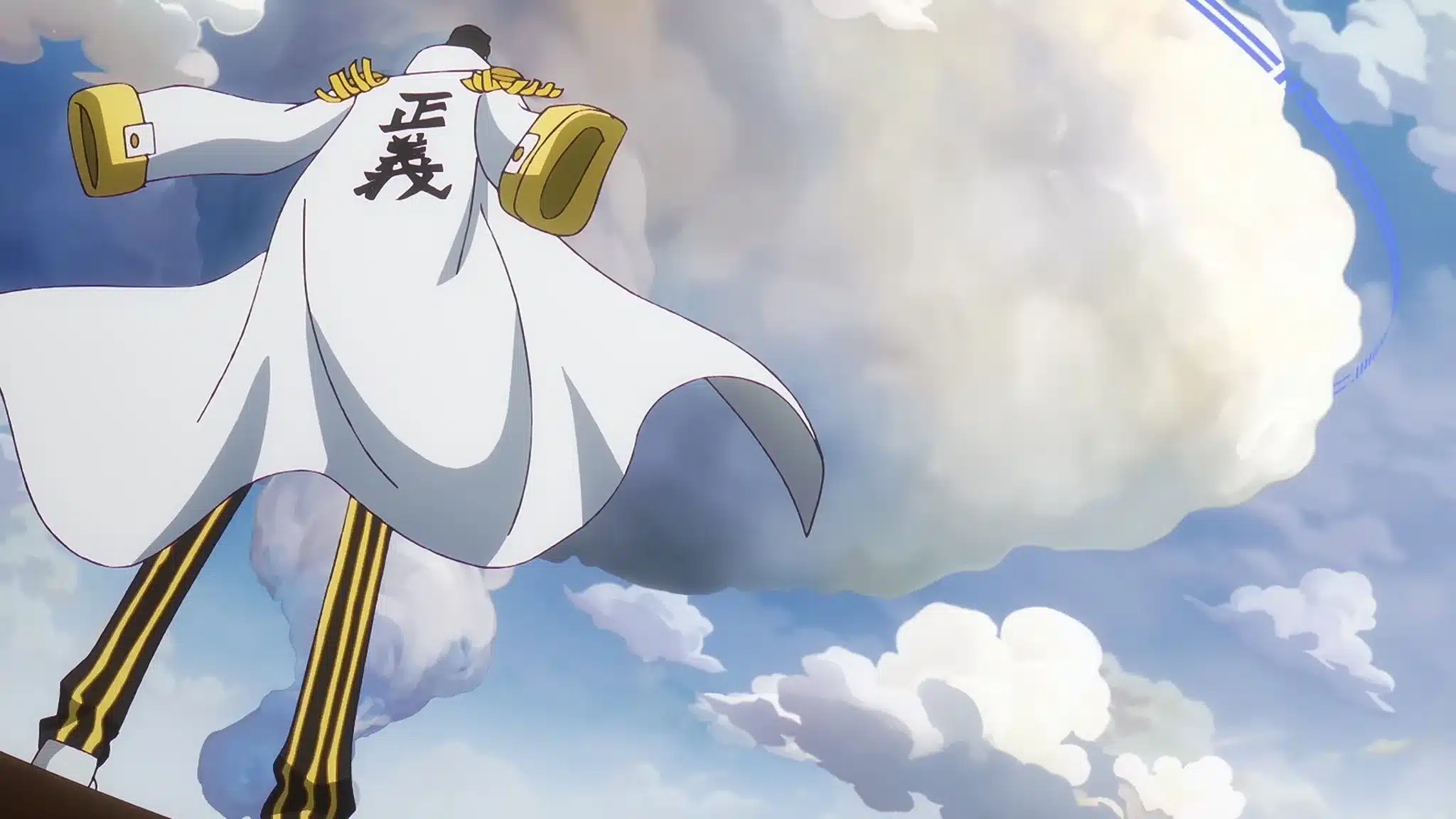 One piece episodio 1125: il ritorno dell’anime si apre con uno scontro tra kizaru e sentomaru
