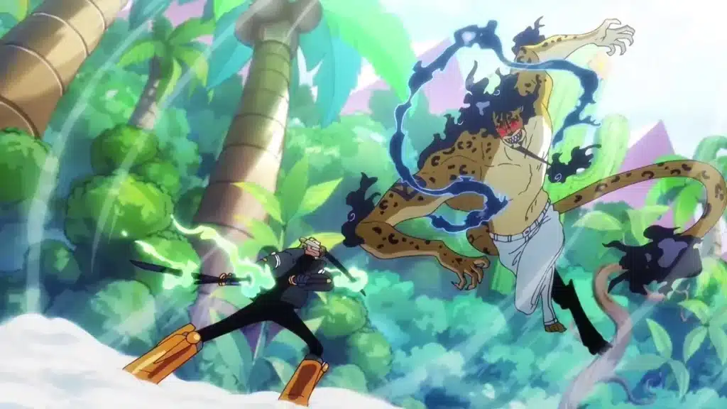 One piece, inizia lo scontro tra zoro e lucci One piece