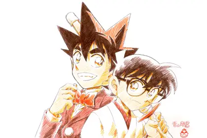 Yaiba e detective conan, ecco una nuova immagine collaborativa